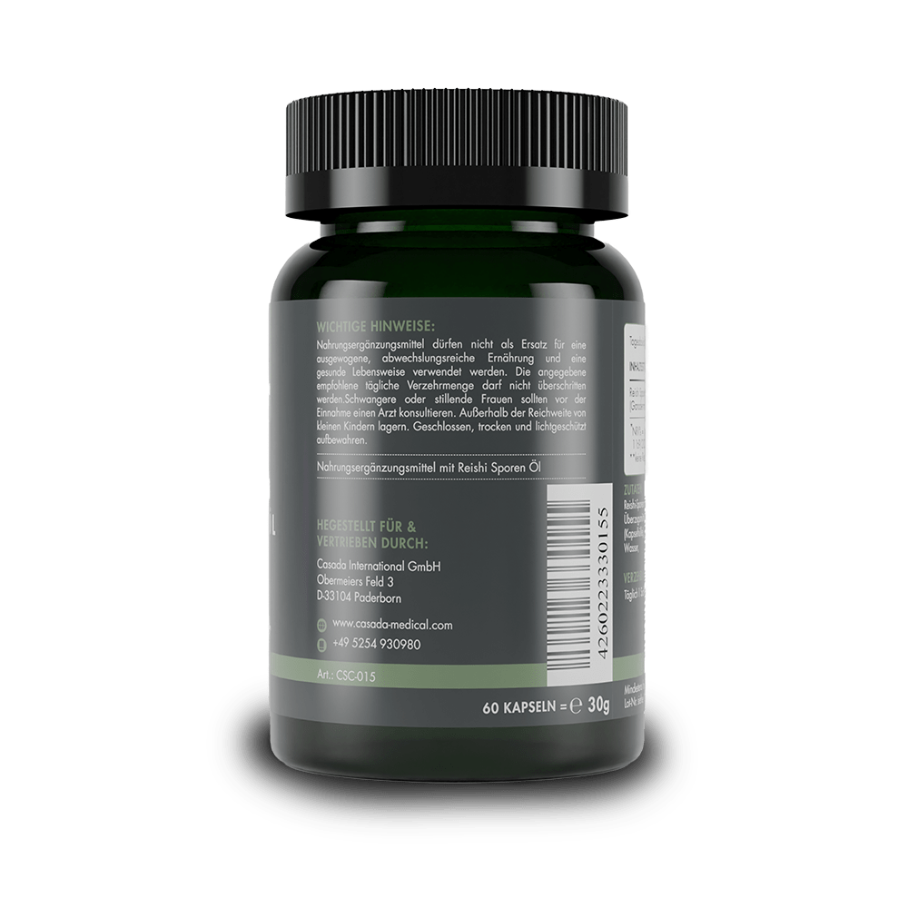 Reishi spore oil